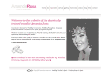 Tablet Screenshot of amanda-rosa.com